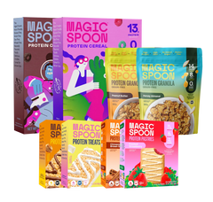 Hall of Fame Pack - 2 boxes of Cereal, 2 boxes of Treats, 2 bags of Granola, 2 boxes of Pastries