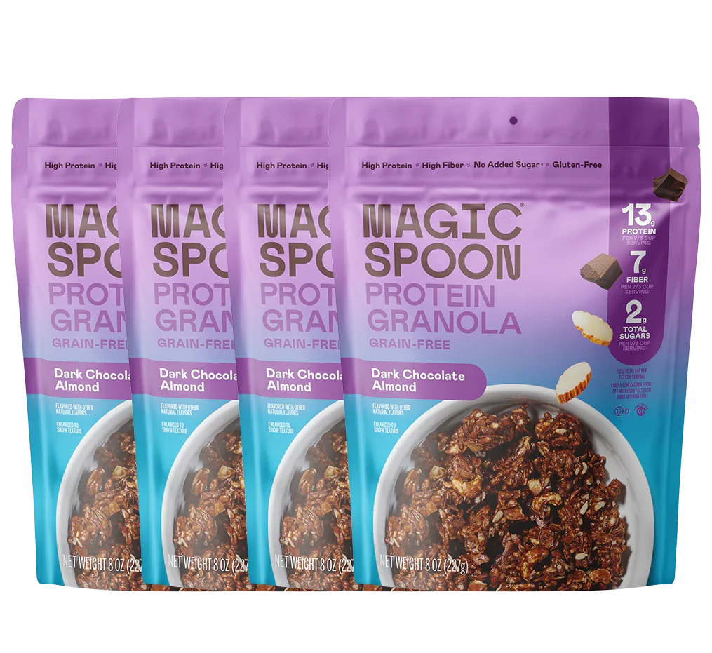 Dark Chocolate Almond - 4 Bags of Granola