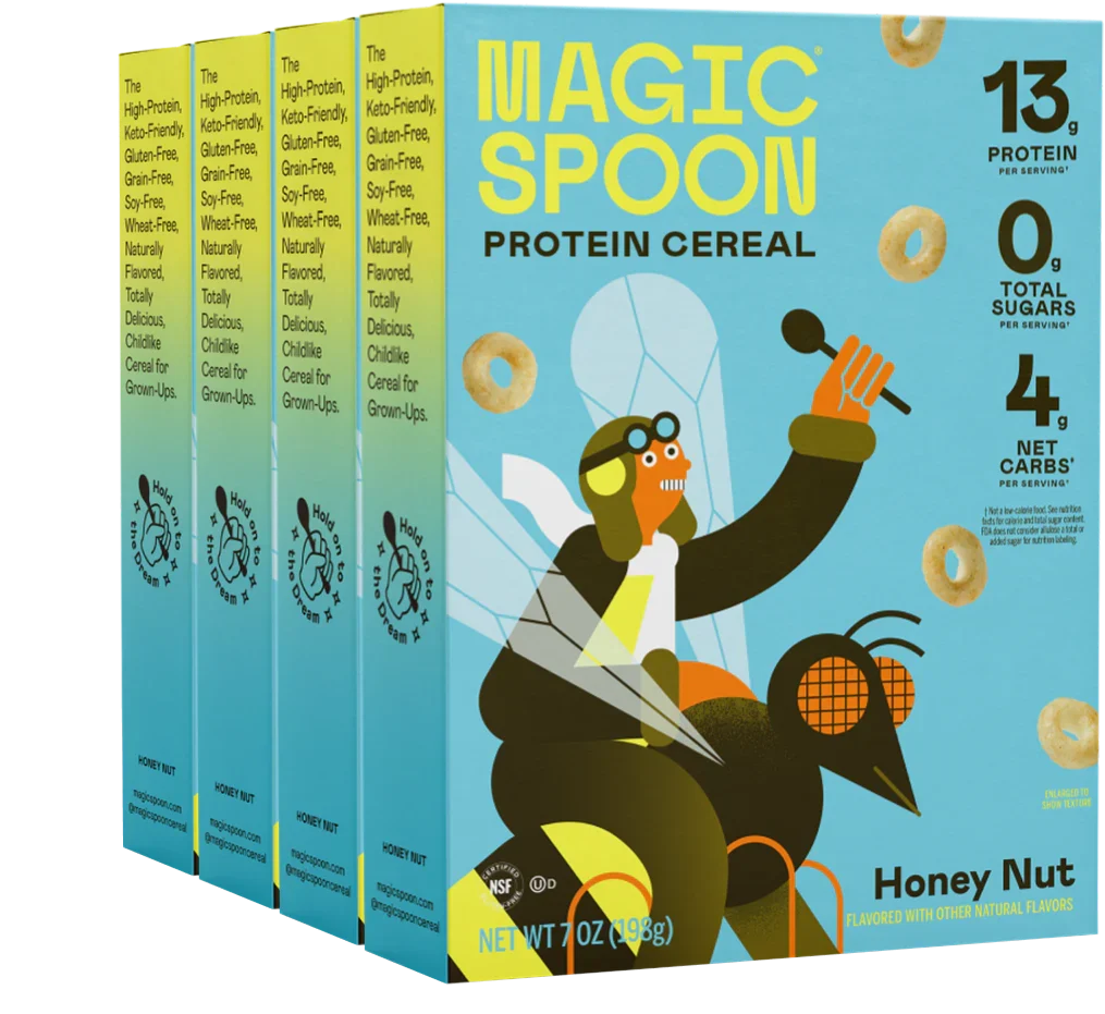 Honey Nut - 1 case (4 boxes)