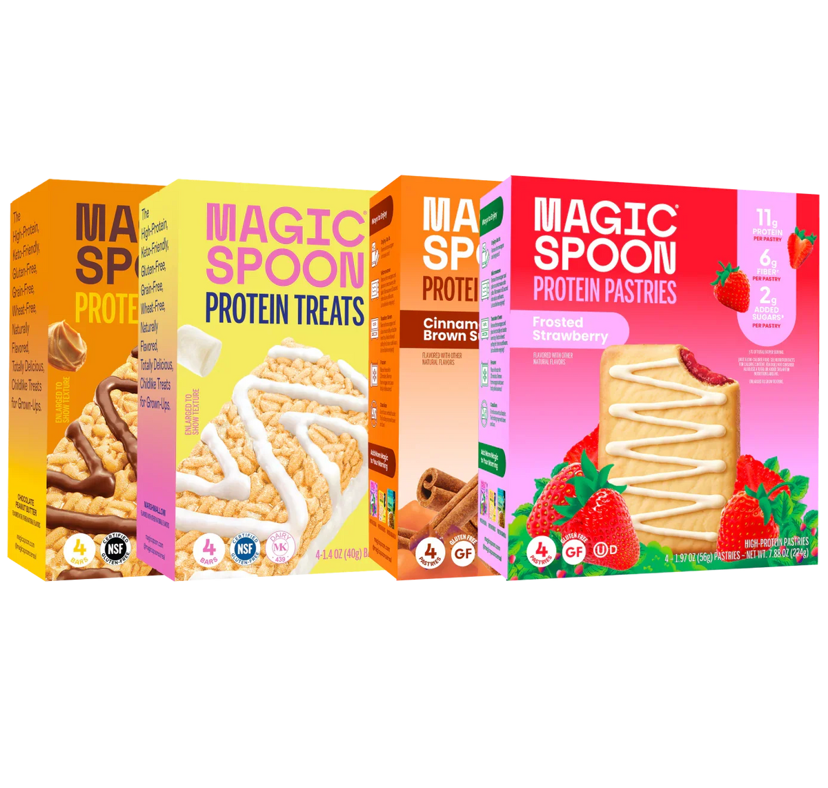 Snack Time Favorites - 2 boxes of Treats, 2 boxes of Pastries